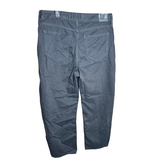 Hollister High-Rise Barrel Jeans – Women’s 13L (W31 L27), Black, 100% Cotton - Picture 2 of 7